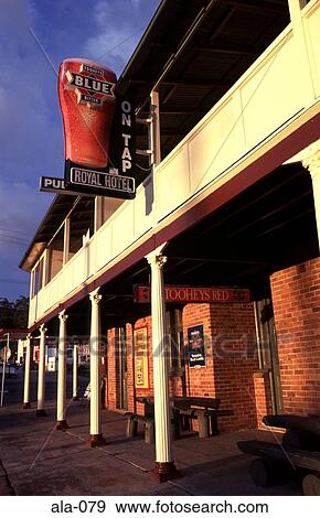 Veranda of New South Wales Pub Australia View Large Photo Image Stock Photo - Veranda of New South Wales Pub Australia. Fotosearch