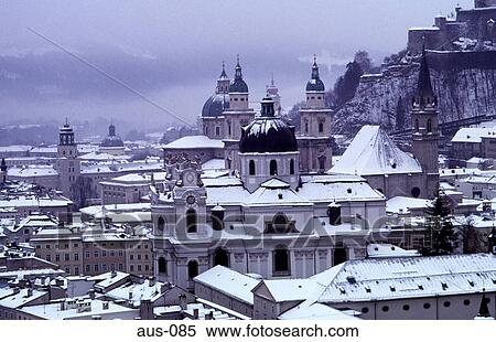 View of Cathedral and Skyline Salzburg Austria View Large Photo Image Stock Photography - View of Cathedral and Skyline Salzburg Austria. Fotosearch