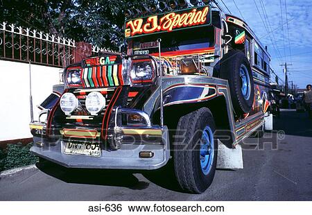 View of Jeepney Luzon The Philippines Asia View Large Photo Image Stock Photograph - View of Jeepney Luzon The Philippines Asia. Fotosearch