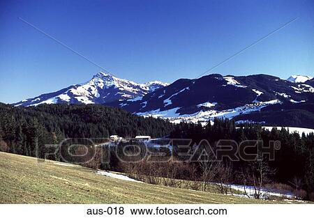 View of Mountains from a Meadow Austria View Large Photo Image Stock Photo - View of Mountains from a Meadow Austria. Fotosearch