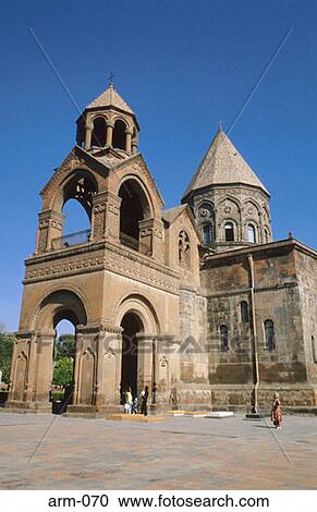 View of St Echmiadzin Cathedral Yerevan Armenia View Large Photo Image Stock Image - View of St Echmiadzin Cathedral Yerevan Armenia. Fotosearch