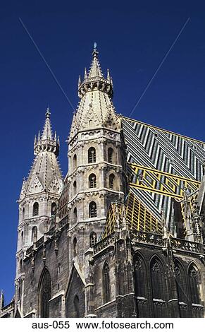 West End of St Stephens Cathedral Vienna Austria View Large Photo Image Stock Photography - West End of St Stephens Cathedral Vienna Austria. Fotosearch