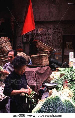 Woman Vegetable Stall Hong Kong View Large Photo Image Stock Photograph - Woman Vegetable Stall Hong Kong. Fotosearch