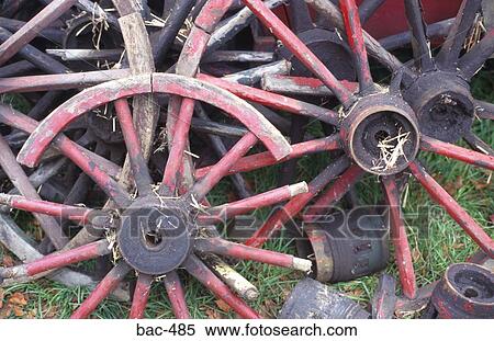 Wooden Cart Wheels View Large Photo Image Stock Photography - Wooden Cart Wheels. Fotosearch