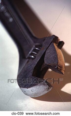 Adjustable Spanner View Large Photo Image Stock Photo - Adjustable Spanner. Fotosearch