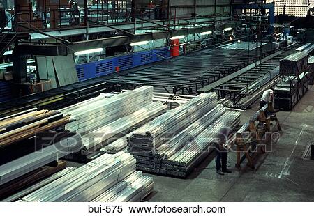 Aluminium Rods inside Factory View Large Photo Image Stock Photography - Aluminium Rods inside Factory. Fotosearch