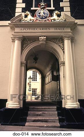 Apothecaries Hall Entrance City of London UK View Large Photo Image Picture - Apothecaries Hall Entrance City of London UK. Fotosearch