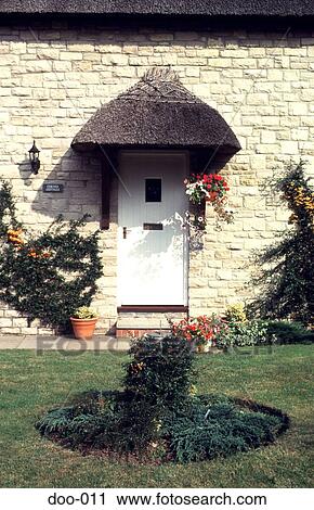 Back Door to Dorset Cottage UK View Large Photo Image Stock Image - Back Door to Dorset Cottage UK. Fotosearch