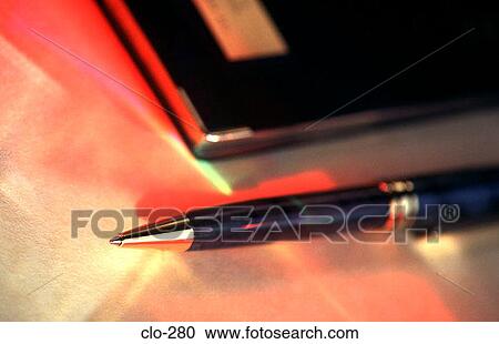 Ball Point Pen beside Leather Diary View Large Photo Image Stock Image - Ball Point Pen beside Leather Diary. Fotosearch