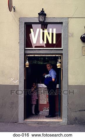 Bar Entrance Italy Europe View Large Photo Image Stock Photograph - Bar Entrance Italy Europe. Fotosearch