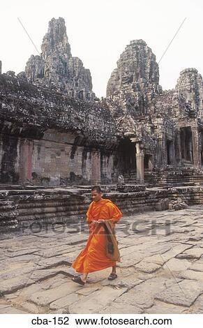 Bayon Angkor Thom Siem Reap Cambodia View Large Photo Image Stock Image - Bayon Angkor Thom Siem Reap Cambodia. Fotosearch