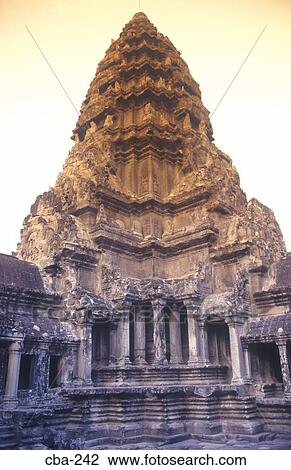 Bayon Temple Angkor Wat Cambodia View Large Photo Image Stock Image - Bayon Temple Angkor Wat Cambodia. Fotosearch