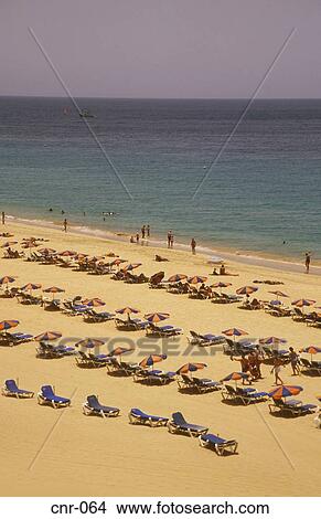 Picture - Beach Morro del Jable Fuerteventura Canary Islands. Fotosearch