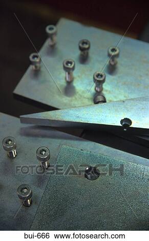 Bolts in Metal Plate View Large Photo Image Stock Photograph - Bolts in Metal Plate. Fotosearch