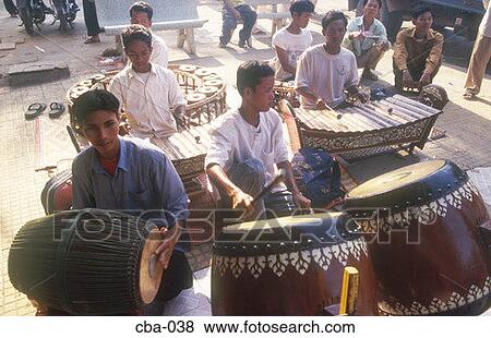 Boys Playing Traditional Instruments Phnom Penh Cambodia View Large Photo Image Stock Photo - Boys Playing Traditional Instruments Phnom Penh Cambodia. Fotosearch