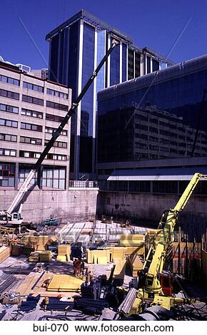Building Site Foundations Construction View Large Photo Image Stock Image - Building Site Foundations Construction. Fotosearch