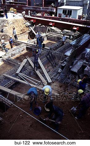 Building Site Laying Foundations View Large Photo Image Stock Image - Building Site Laying Foundations. Fotosearch