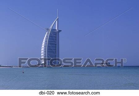 Burj Al Arab Hotel Dubai UAE View Large Photo Image Stock Image - Burj Al Arab Hotel Dubai UAE. Fotosearch