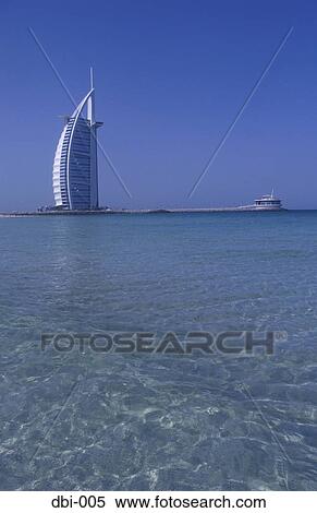 Burj Al Arab Hotel Dubai UAE View Large Photo Image Stock Photography - Burj Al Arab Hotel Dubai UAE. Fotosearch