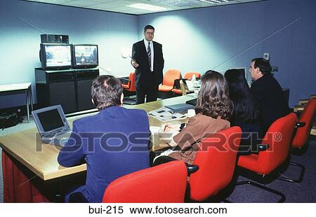Stock Photography - Business Presentation UK. Fotosearch