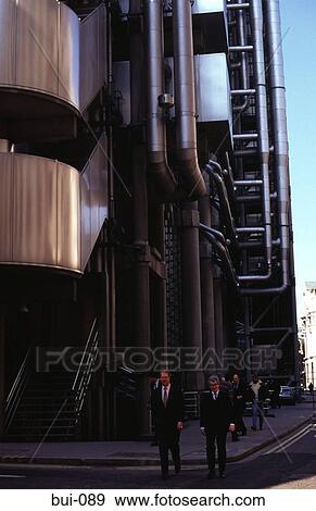 Businessmen in Street at Lloyds of London View Large Photo Image Stock Photo - Businessmen in Street at Lloyds of London. Fotosearch