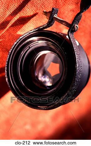 Camera Lens in Metal Bracket View Large Photo Image Stock Image - Camera Lens in Metal Bracket. Fotosearch