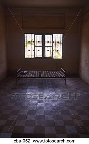Cell in The Tuol Seng Museum Phnom Penh Cambodia View Large Photo Image Stock Image - Cell in The Tuol Seng Museum Phnom Penh Cambodia. Fotosearch