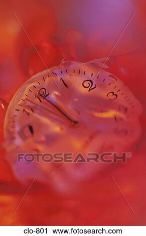 Clock Face in Coloured Jelly View Large Photo Image Stock Image - Clock Face in Coloured Jelly. Fotosearch