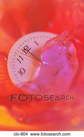 Clock Face in Jelly View Large Photo Image Picture - Clock Face in Jelly. Fotosearch