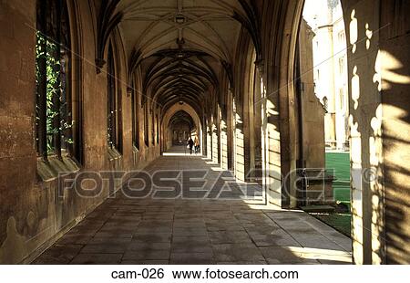 Cloister New Court St Johns College Cambridge UK View Large Photo Image Stock Photograph - Cloister New Court St Johns College Cambridge UK. Fotosearch
