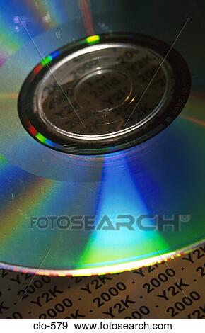 Close Up of CD View Large Photo Image Stock Photo - Close Up of CD. Fotosearch