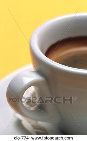 Close Up of Coffee Cup View Large Photo Image Picture - Close Up of Coffee Cup. Fotosearch