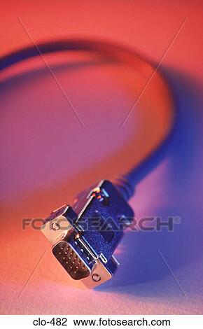 Close Up of Computer Cable under Coloured Light View Large Photo Image Stock Image - Close Up of Computer Cable under Coloured Light. Fotosearch