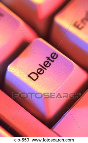Close Up of Computer Delete Key View Large Photo Image Stock Photo - Close Up of Computer Delete Key. Fotosearch