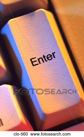 Close Up of Computer Enter Key View Large Photo Image Stock Image - Close Up of Computer Enter Key. Fotosearch