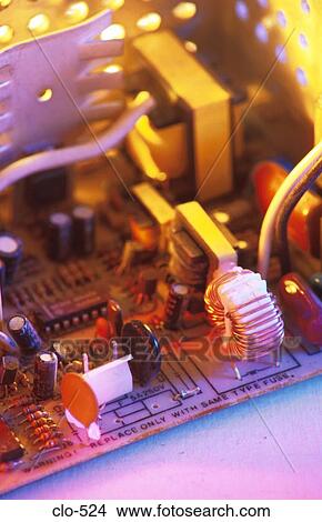 Close Up of Corner of Circuit Board View Large Photo Image Picture - Close Up of Corner of Circuit Board. Fotosearch