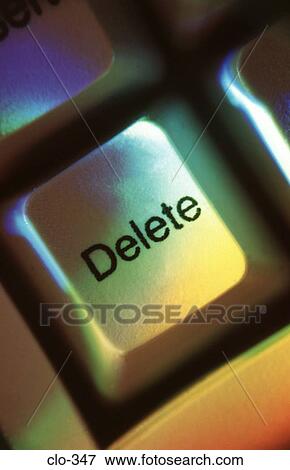 Close Up of Delete Key on Computer Keyboard View Large Photo Image Stock Photo - Close Up of Delete Key on Computer Keyboard. Fotosearch