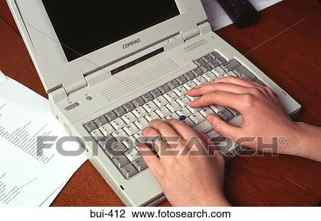 Close-up of Hands using Laptop Computer View Large Photo Image Stock Image - Close-up of Hands using Laptop Computer. Fotosearch