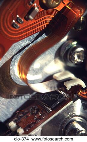 Close Up of Hard Drive Circuitry View Large Photo Image Picture - Close Up of Hard Drive Circuitry. Fotosearch
