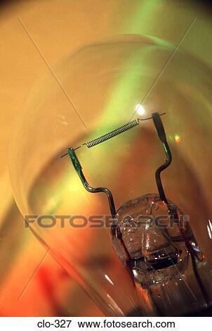 Close Up of Light Bulb under Coloured Light View Large Photo Image Stock Photo - Close Up of Light Bulb under Coloured Light. Fotosearch