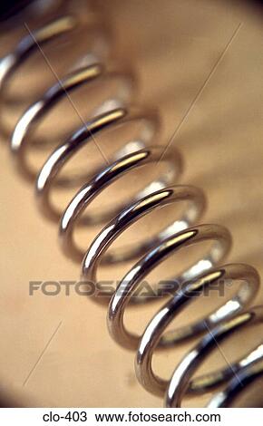 Close Up of Metal Spring View Large Photo Image Stock Image - Close Up of Metal Spring. Fotosearch