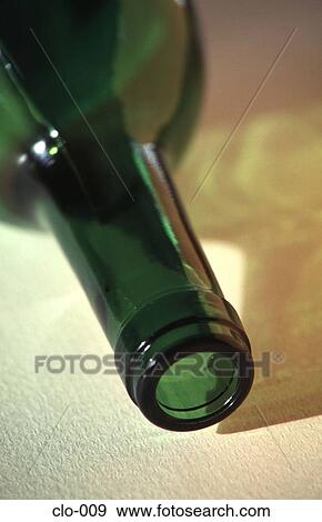 Close up of Neck of an Empty Bottle View Large Photo Image Stock Photo - Close up of Neck of an Empty Bottle. Fotosearch