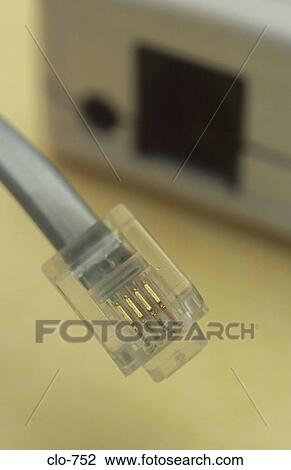 Close Up of Network Cable Connector View Large Photo Image Stock Image - Close Up of Network Cable Connector. Fotosearch