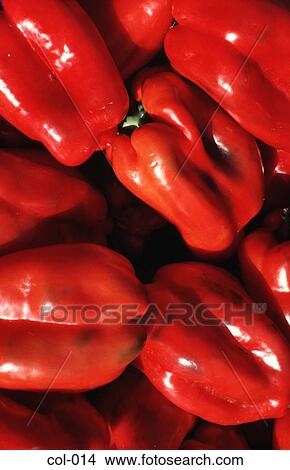 Close Up of Pile of Red Peppers View Large Photo Image Picture - Close Up of Pile of Red Peppers. Fotosearch