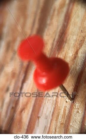 Close Up of Red Map Pin in Wooden Table View Large Photo Image Stock Photograph - Close Up of Red Map Pin in Wooden Table. Fotosearch