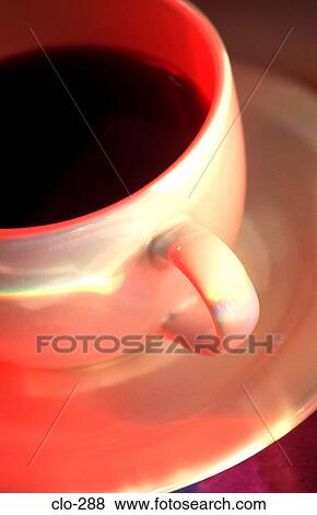 Coffee Cup Close Up (Handle on Right) View Large Photo Image Stock Photo - Coffee Cup Close Up (Handle on Right). Fotosearch