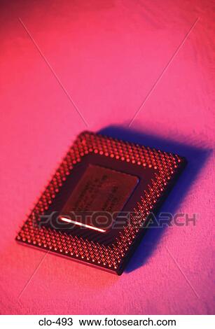 Computer Chip under Purple Light View Large Photo Image Stock Image - Computer Chip under Purple Light. Fotosearch