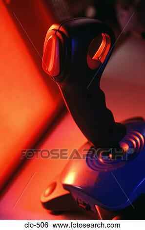 Computer Joystick View Large Photo Image Stock Photograph - Computer Joystick. Fotosearch