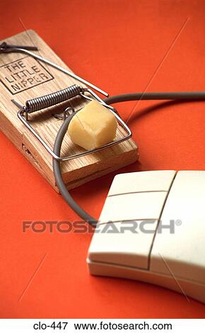 Computer Mouse and Mousetrap View Large Photo Image Stock Photo - Computer Mouse and Mousetrap. Fotosearch
