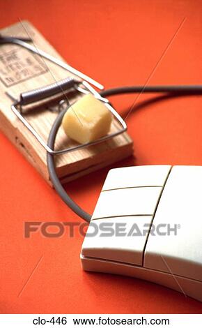 Computer Mouse and Mousetrap View Large Photo Image Stock Photograph - Computer Mouse and Mousetrap. Fotosearch